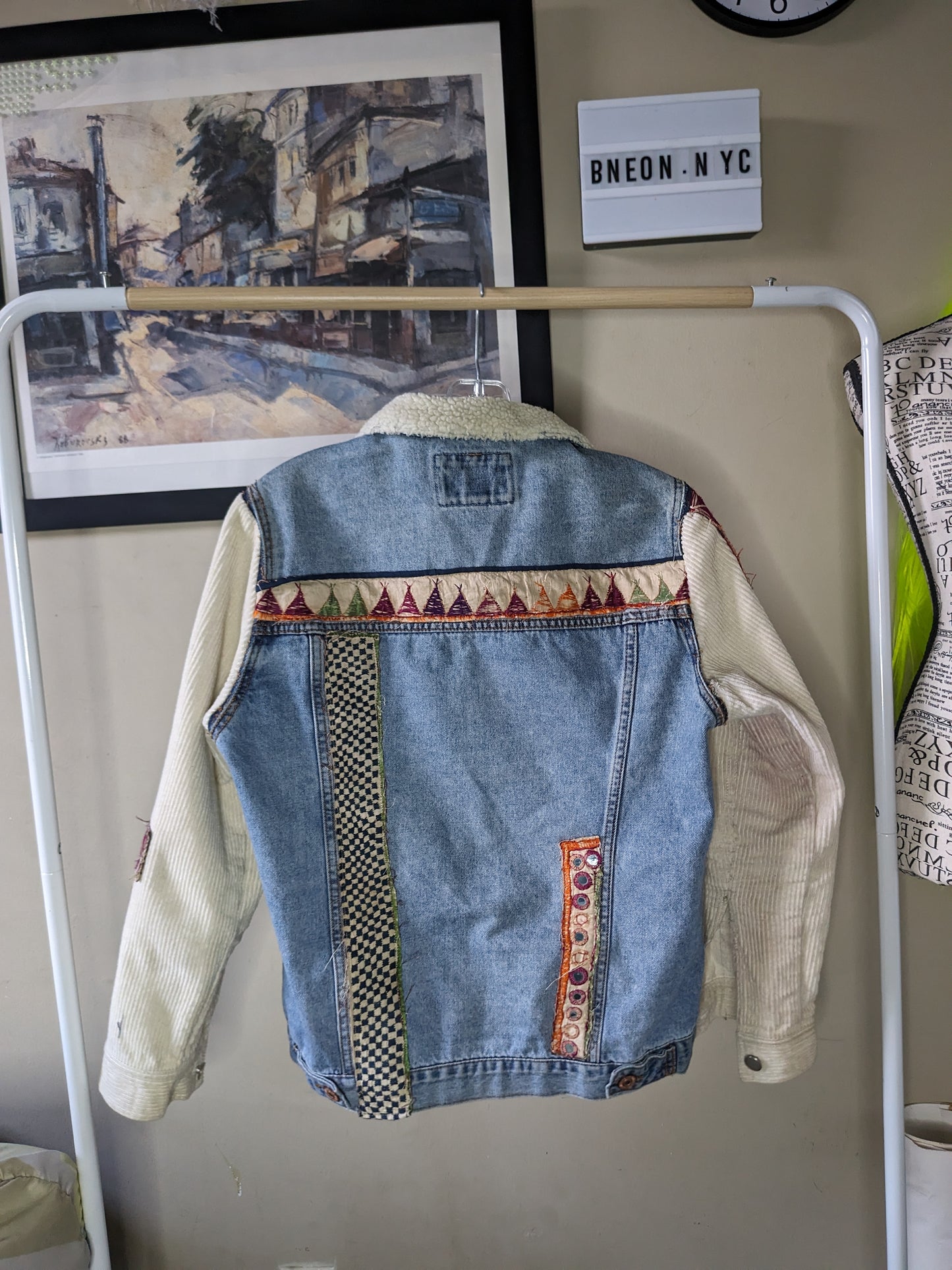 Denim Race Jacket