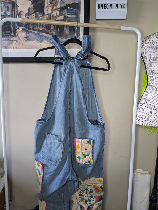 Denim Overalls